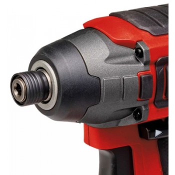 APARAFUSADORA IMPACTO EINHELL PROFISSIONAL 1/4" A BATERIA